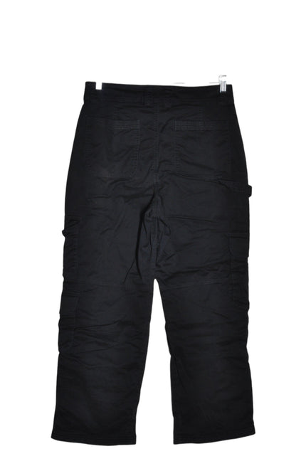 ABERCROMBIE & FITCH Women Cargo Pants Regular fit in Black - 30