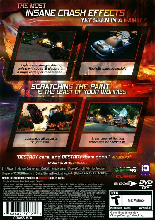 Crash 'N' Burn (occasion)