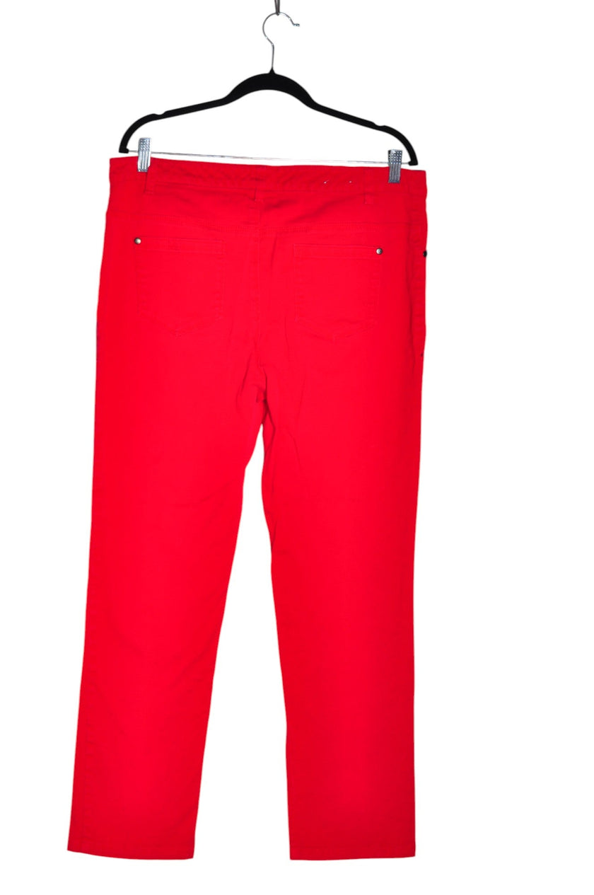 JESSICA Women Straight-Legged Jeans Regular fit in Red - 14