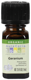 Aura Cacia - Geranium Organic Essential Oil (7ml)