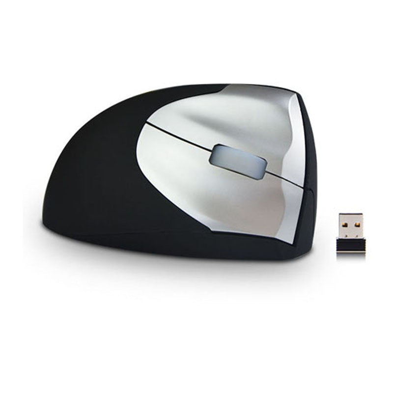 Wireless Vertical Mouse – Ergonomic 2.4GHz Wireless Mouse, Black