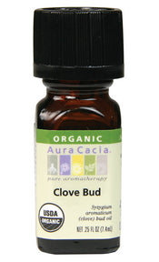 Aura Cacia - Clove Bud Organic Essential Oil (7ml)