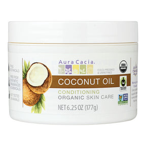 Aura Cacia - Organic Coconut Oil (177g)