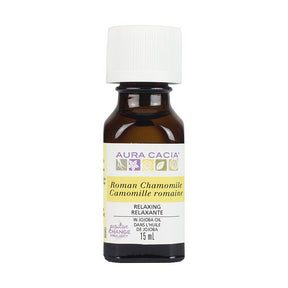 Aura Cacia - Roman Chamomile Oil (in jojoba oil) (15ml)