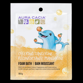 Aura Cacia - Kids Cheering Foam Bath Swt Org&Tan (71g)