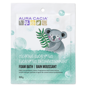 Aura Cacia - Kids Clearing Foam Bath -Eucalyptus (71g)