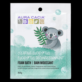 Aura Cacia - Kids Clearing Foam Bath -Eucalyptus (71g)