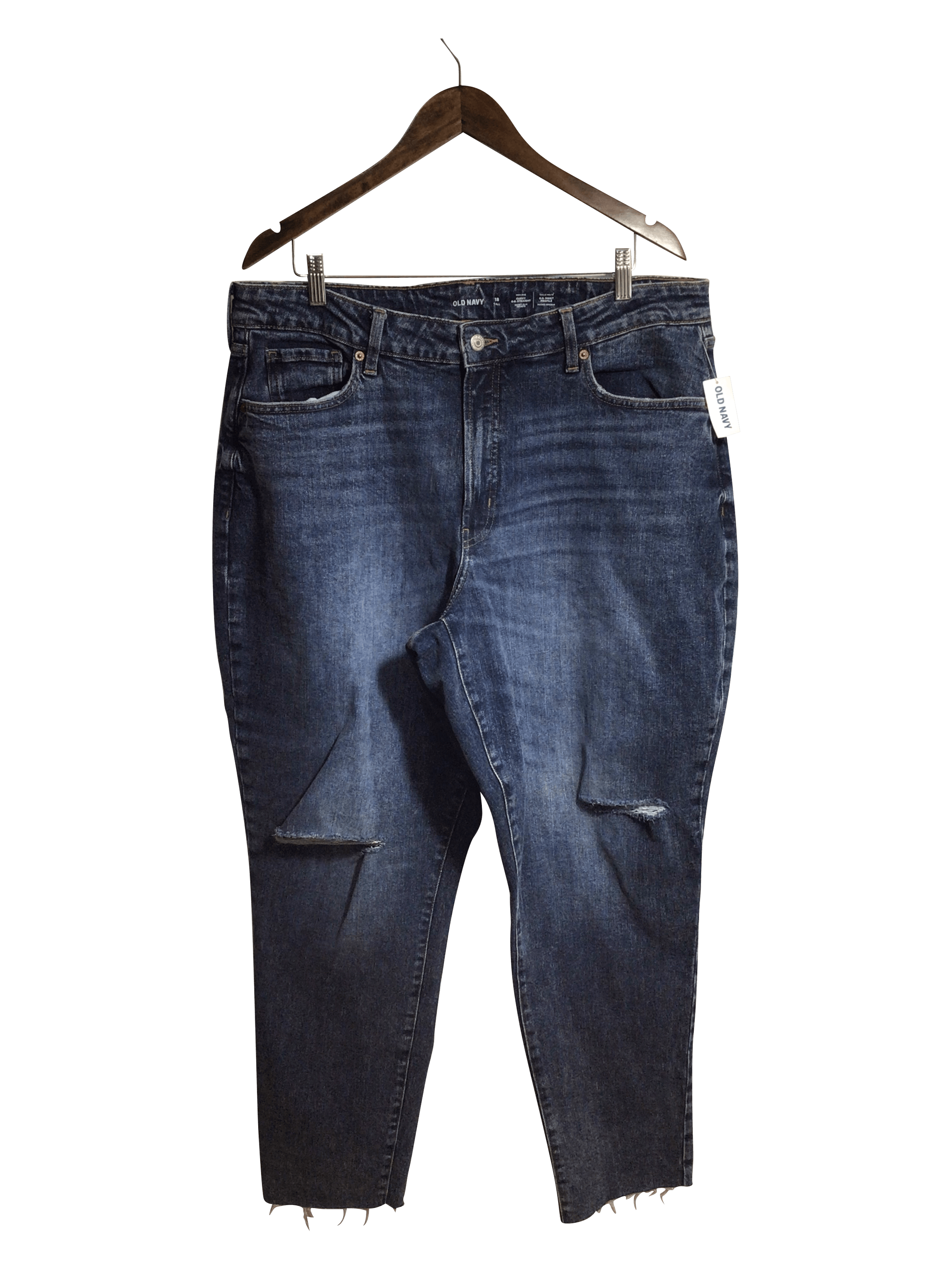 OLD NAVY Women Straight-Legged Jeans Regular fit in Blue - 18