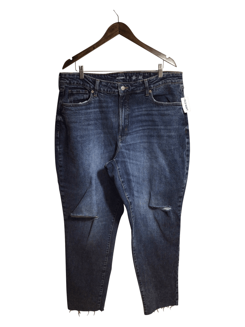 OLD NAVY Women Straight-Legged Jeans Regular fit in Blue - 18