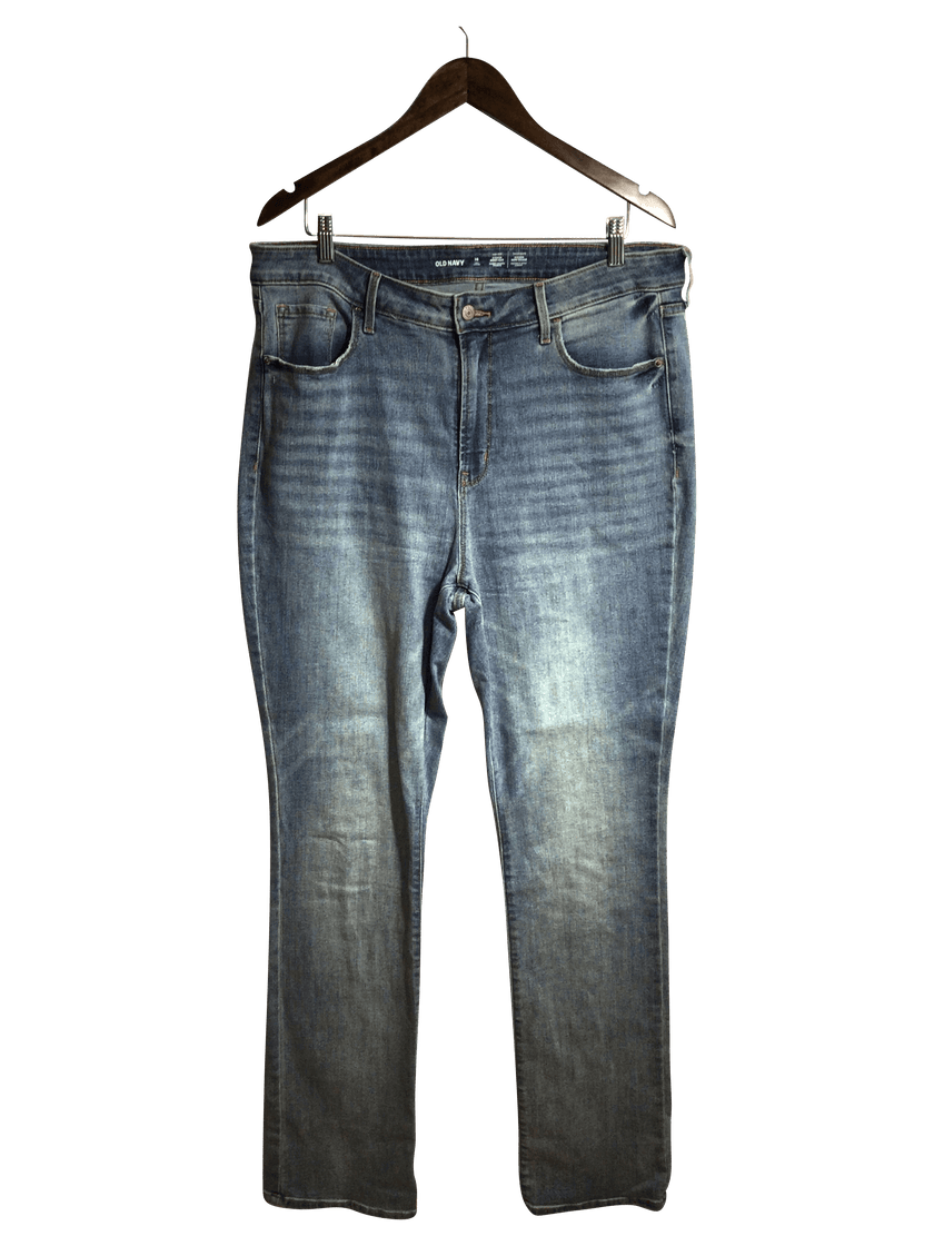 OLD NAVY Women Straight-Legged Jeans Regular fit in Blue - 16