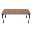 VEVOR 71in Rectangle Dining Table Wood Kitchen Table for 6-8 Person (Only Table)