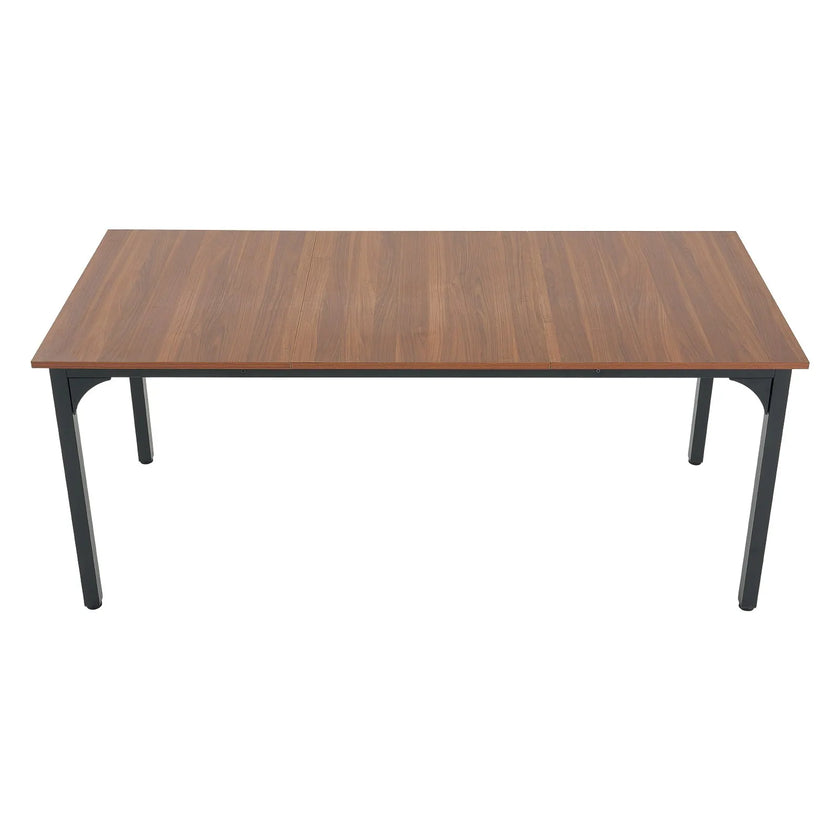 VEVOR 71in Rectangle Dining Table Wood Kitchen Table for 6-8 Person (Only Table)