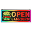 VEVOR 40x18in Programmable LED Sign Digital Scrolling Display Board P6 Fullcolor