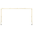 VEVOR Over The Table Rod Stand with Clamp Party Arch Frame 28-98 in L Adjustable