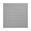 VEVOR 4 x 4 ft Slat Wall Paneling PVC Grey Garage Slatwall with Modular Design