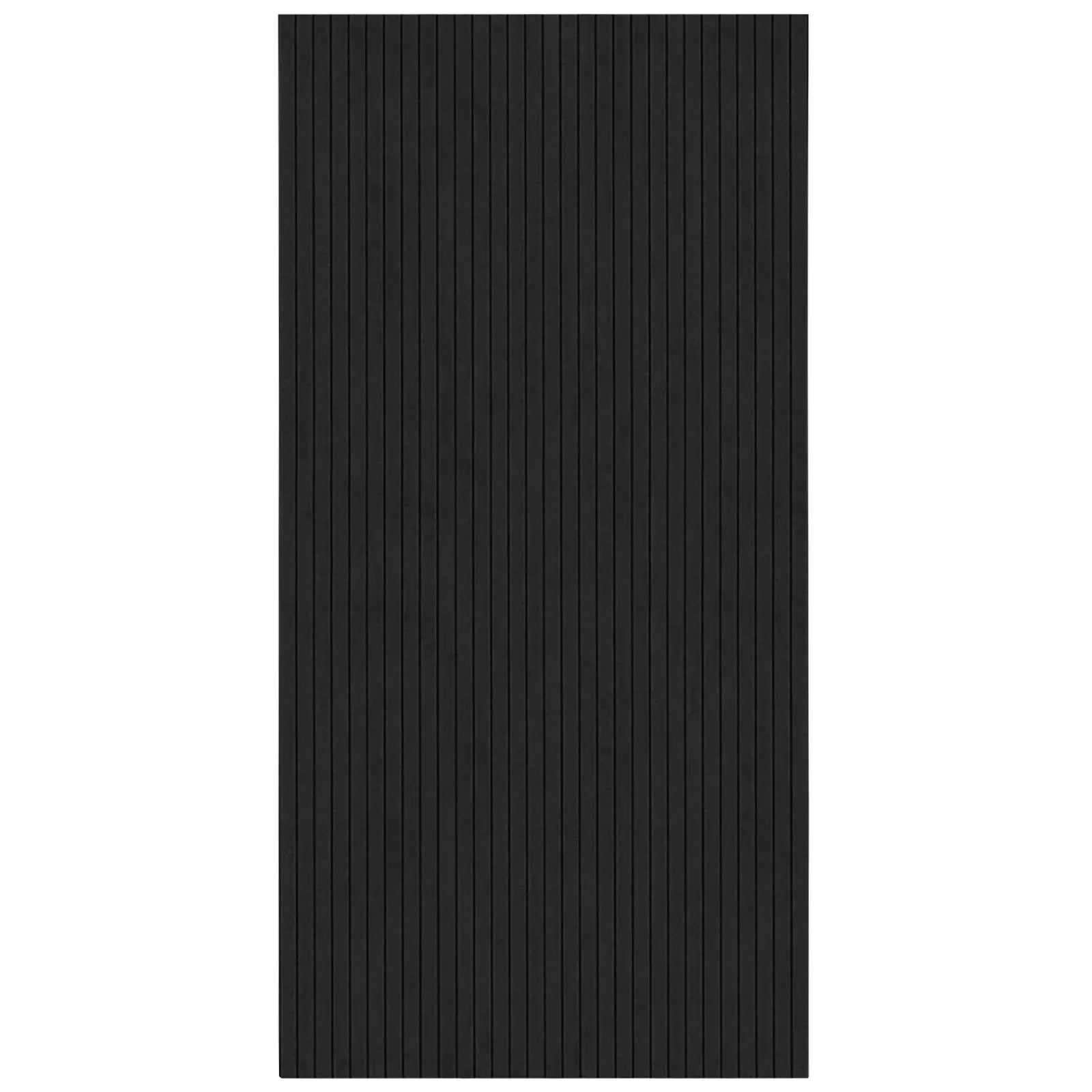 VEVOR 5 Pack Acoustic Wall Panels 47.2 x 23.6 x 0.4 inch Self-Adhesive Black