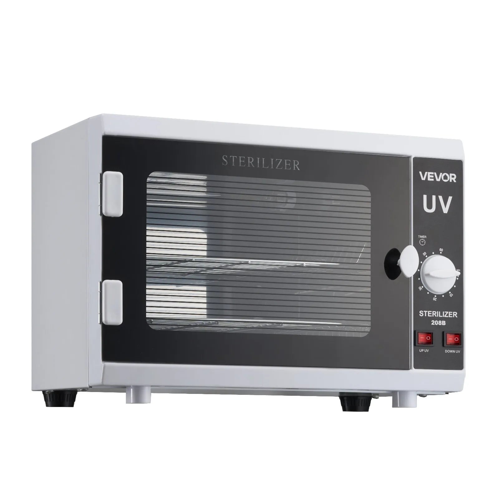 VEVOR Nail Tool Cleaning Machine 12L Large Capacity Knob Control Tool Cleaner