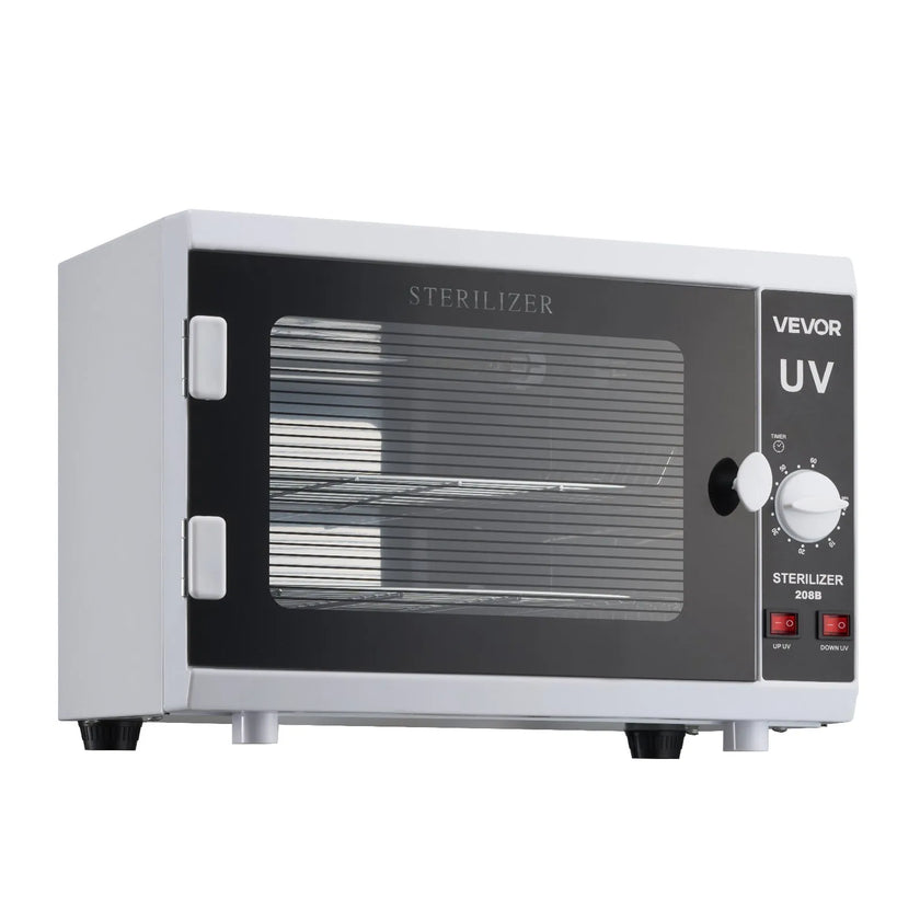 VEVOR Nail Tool Cleaning Machine 12L Large Capacity Knob Control Tool Cleaner