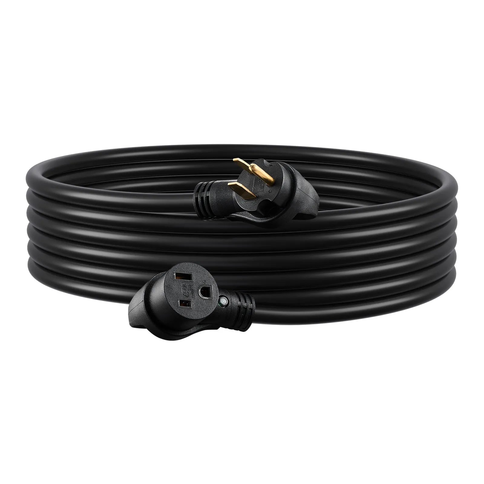 VEVOR 50A Generator Extension Cord 25 ft 250V NEMA 6-50P to 6-50R Power Cable