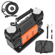 VEVOR 10.6CFM Portable Tire Inflator Dual-Cylinder Air Compressor 12V 150PSI