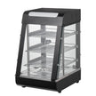 VEVOR 3-Tier Commercial Food Warmer Display Countertop Pizza Cabinet with Light