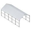 VEVOR 13' x 26' Metal Carport Heavy Duty Outdoor Car Shelter Garage for Boats