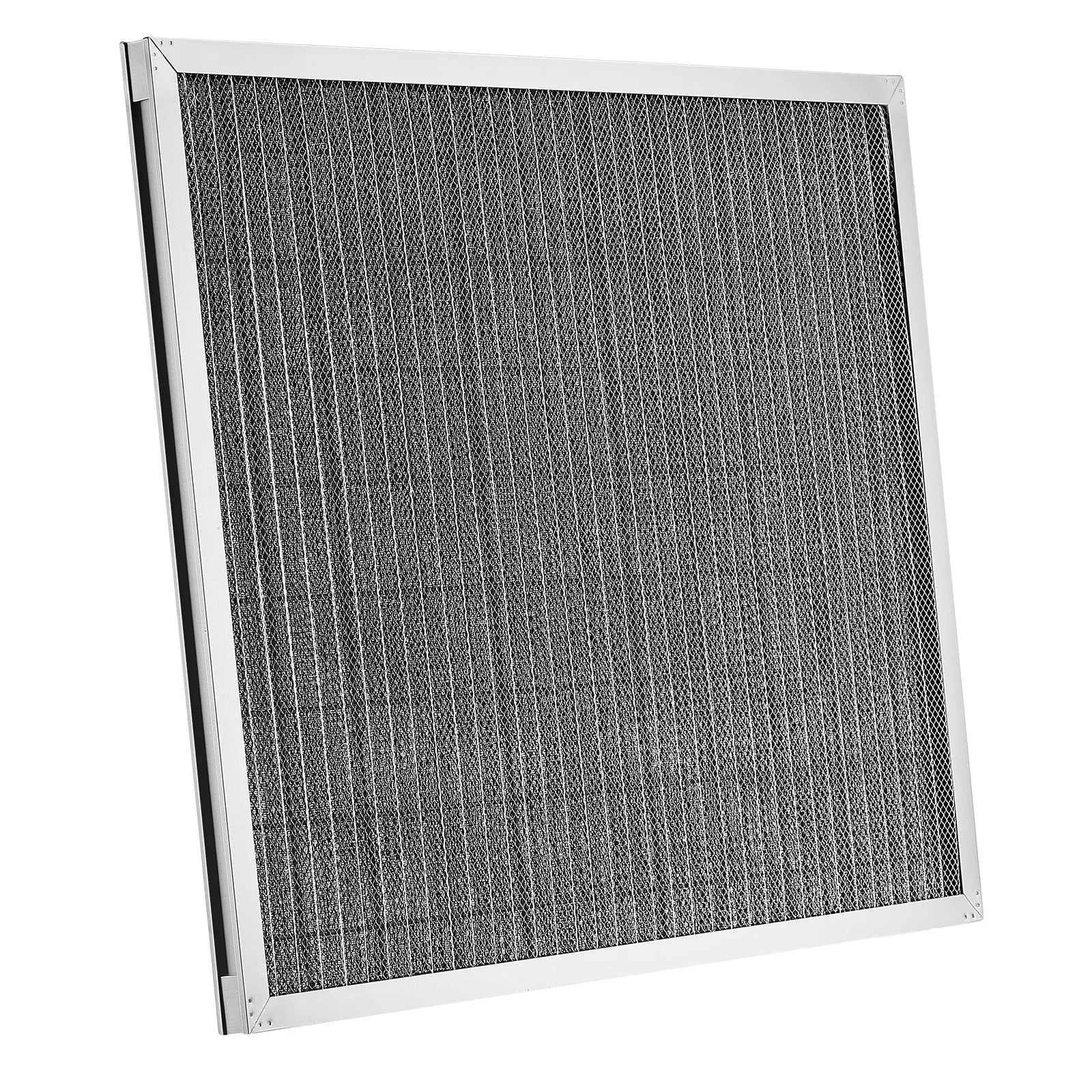 VEVOR 20x25x1 Aluminum Electrostatic Air Filter MERV 8 Actual 19.75x24.65x0.82