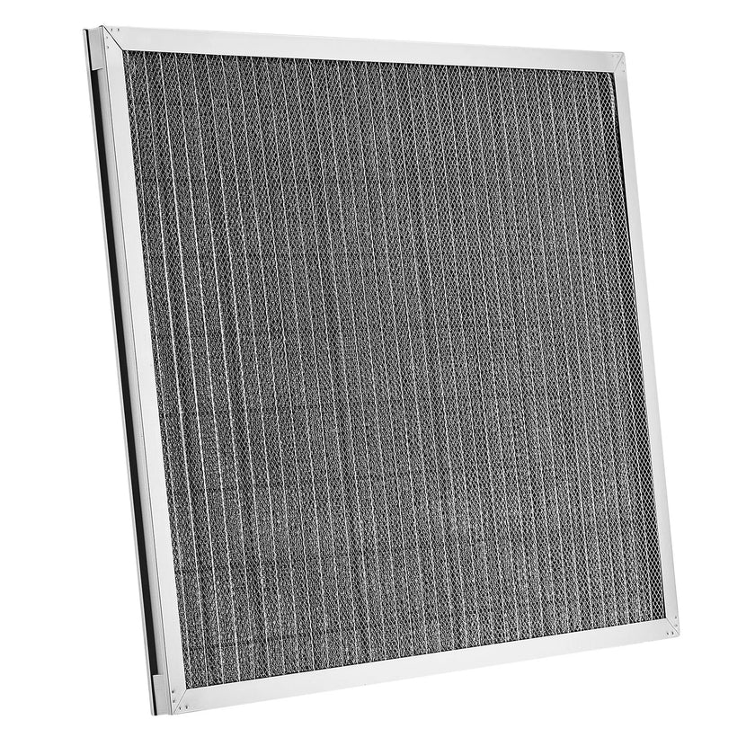 VEVOR 20x25x1 Aluminum Electrostatic Air Filter MERV 8 Actual 19.75x24.65x0.82