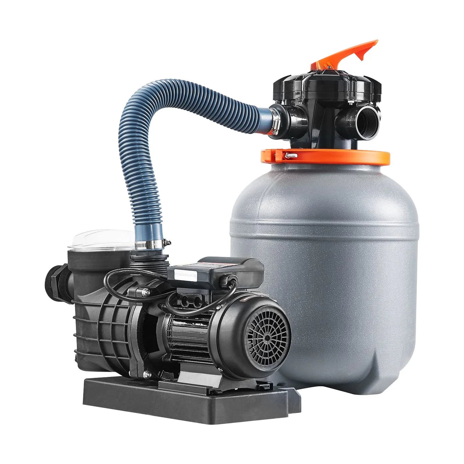 VEVOR 12 in Sand Filter Pump for Above Ground Swimming Pools 1/3 HP 2650 GPH