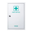 VEVOR 3-Shelf First Aid Cabinet 1000 Pieces Wall Mounted Medicine Metal Cabinet