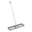 VEVOR 10x36in Lawn Leveling Rake 83.9 in Adjustable Handle for Yard Golf Court