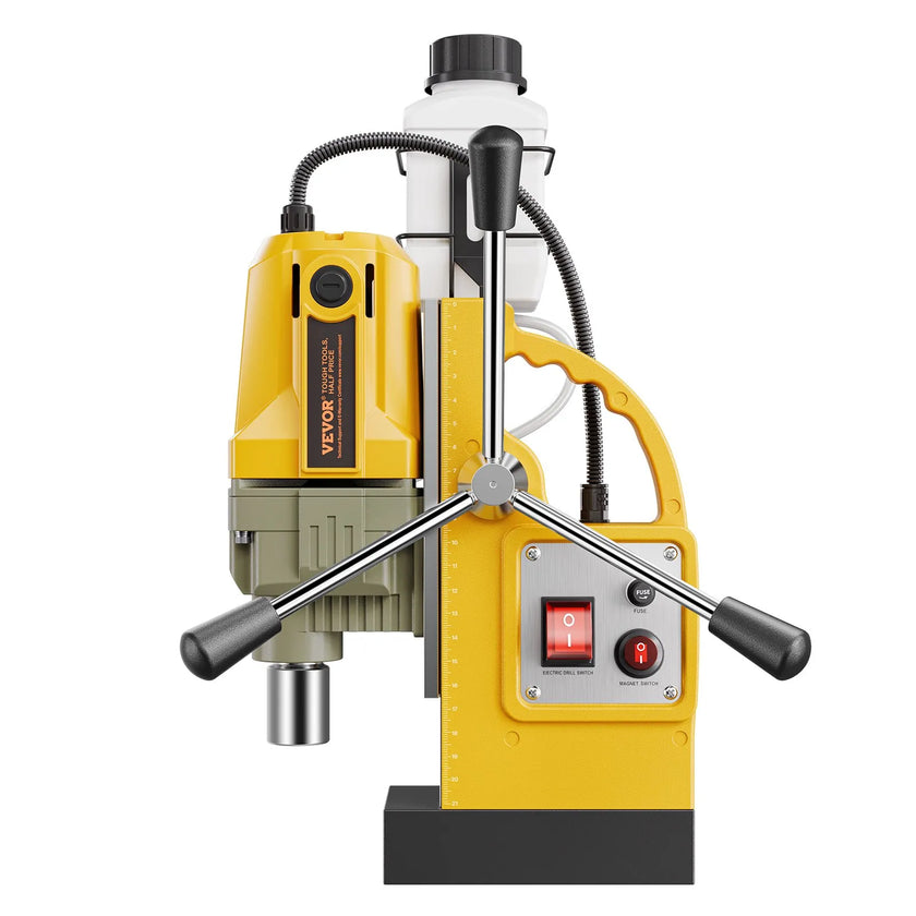 Magnetic Drill 1400W 2922 lbf Mag Drill Press 2 in Boring Diameter 0-750 RPM