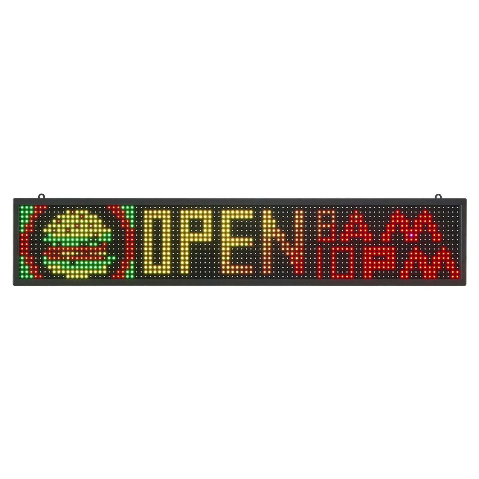 VEVOR 40x8in Programmable LED Sign Digital Scrolling Display Board P10 Fullcolor