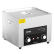 VEVOR 15L Ultrasonic Cleaner with Digital Timer&Heater Professional Ultrasonic Cleaner 40kHz Advanced Ultrasonic Cleaner 110V for Wrench Screwdriver Repairing Tools Industrial Parts Mental Cleaning