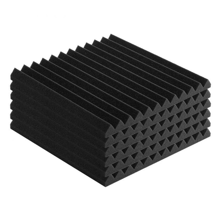 VEVOR Acoustic Foam Panels 80 Pack 12 x 12 x 1 in for Studio Wall and Ceiling