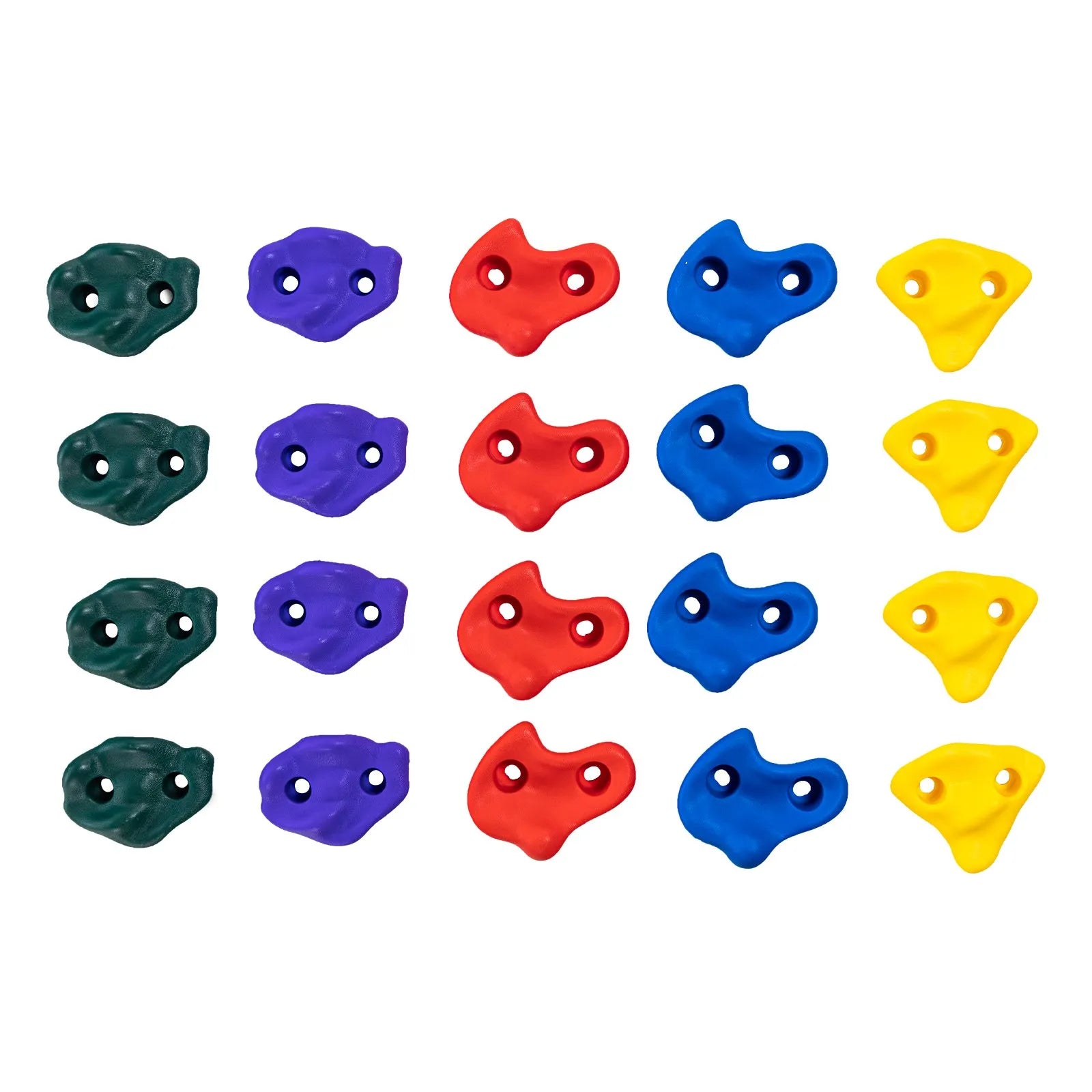 VEVOR Ninja Tree Climbing Kit 20 Tree Climbing Holds 6 Ratchet Straps Outdoor