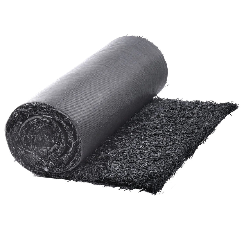 VEVOR 2 Rolls Rubber Mulch Roll for Landscaping 96 x 22in Rubber Mulch Mat