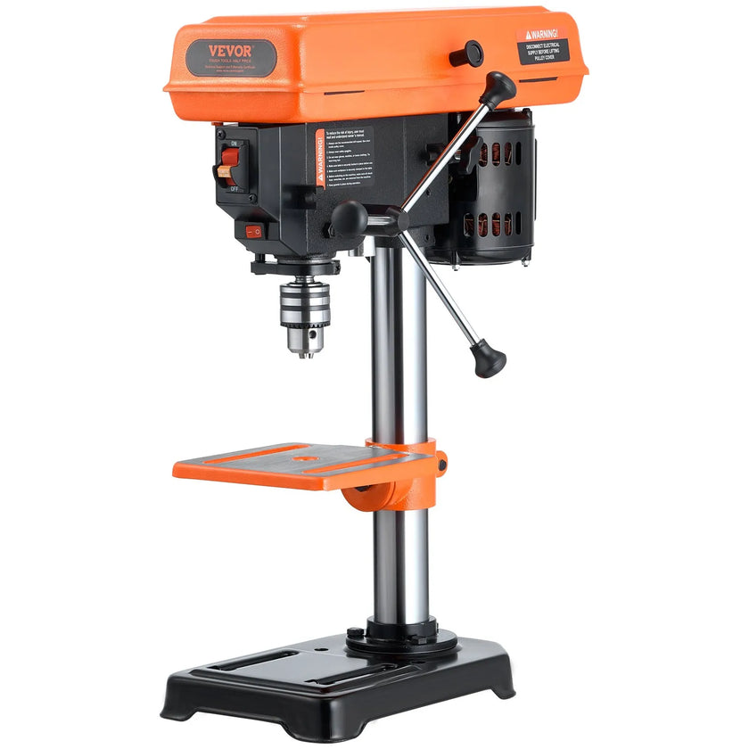VEVOR 8 in Benchtop Drill Press Tabletop Drilling Machine 750-3200RPM Adjustable