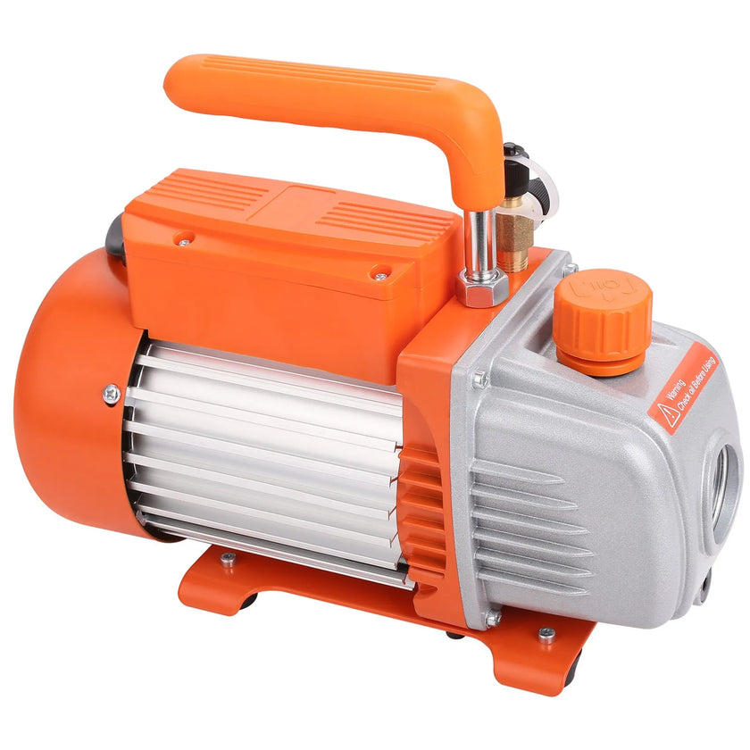 VEVOR 1/5 HP Single Stage Vacuum Pump, 3.5 CFM, 120V AC Air Conditioning Conditioner Vacuum Pump, 1/4