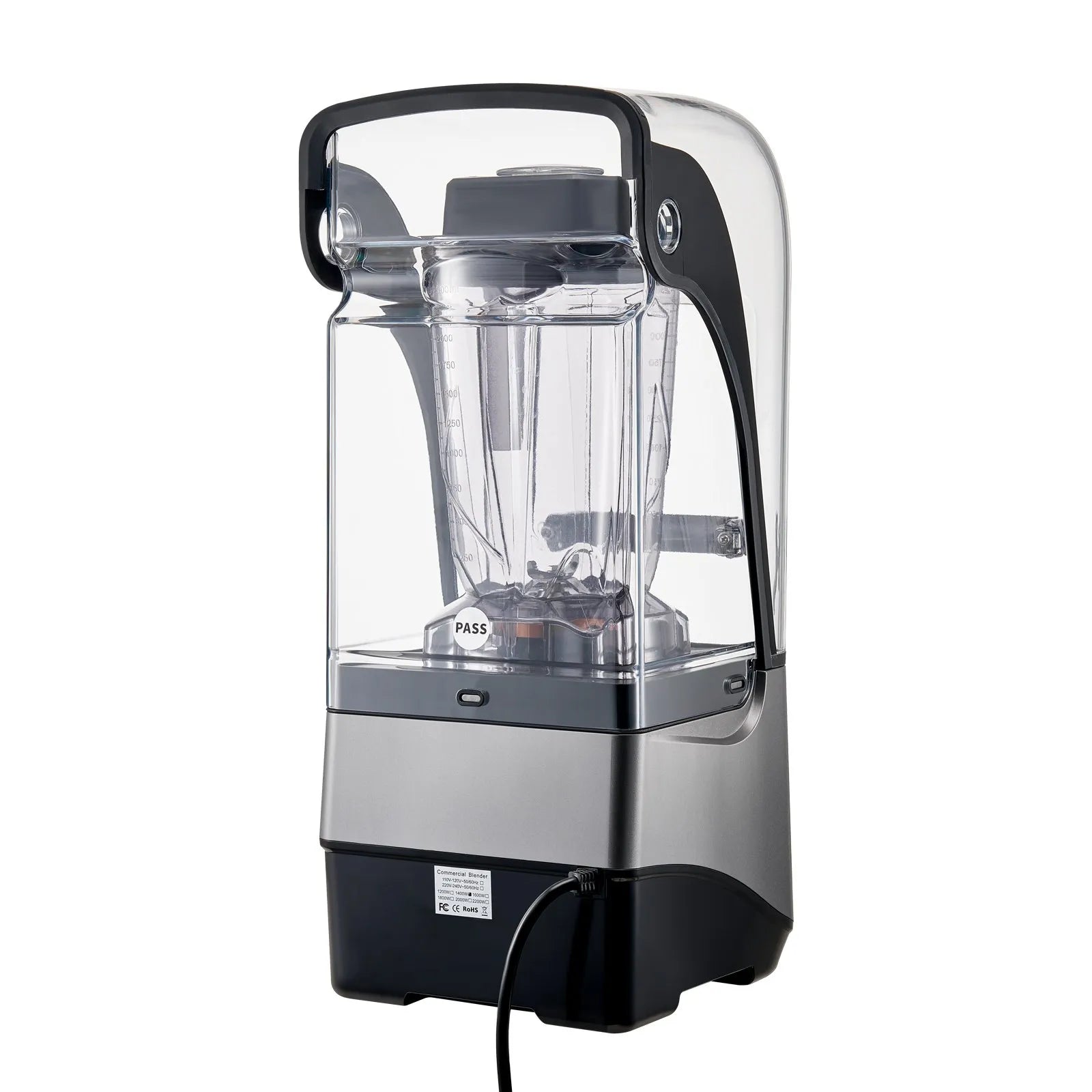 VEVOR 85 oz 1400W Blender for Smoothies Food Processing Blender for Kitchen