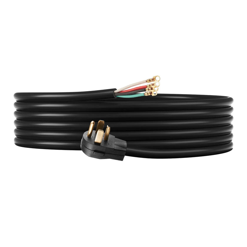VEVOR 10 ft Dryer Power Cord 4-Prong NEMA 14-30P Dryer Cord w/ Eyelet Connectors