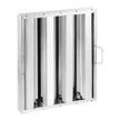 VEVOR 15.5Wx19.5H Inch Commercial Hood Filter Range Hood Baffle Stainless Steel