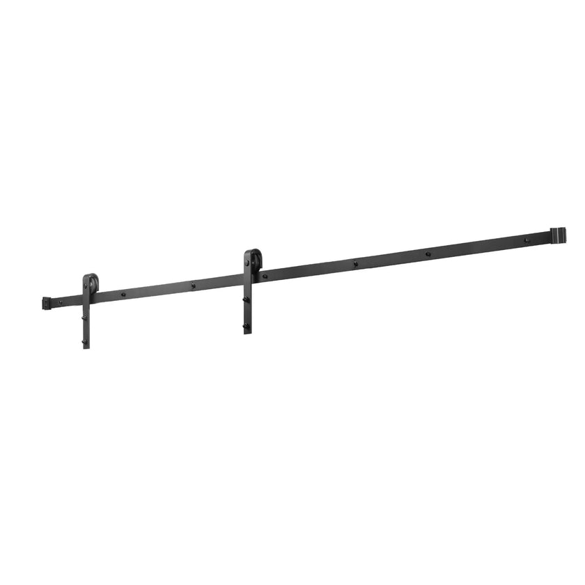VEVOR 10FT Sliding Barn Door Hardware Kit for Single Sliding Barn Door J-shape