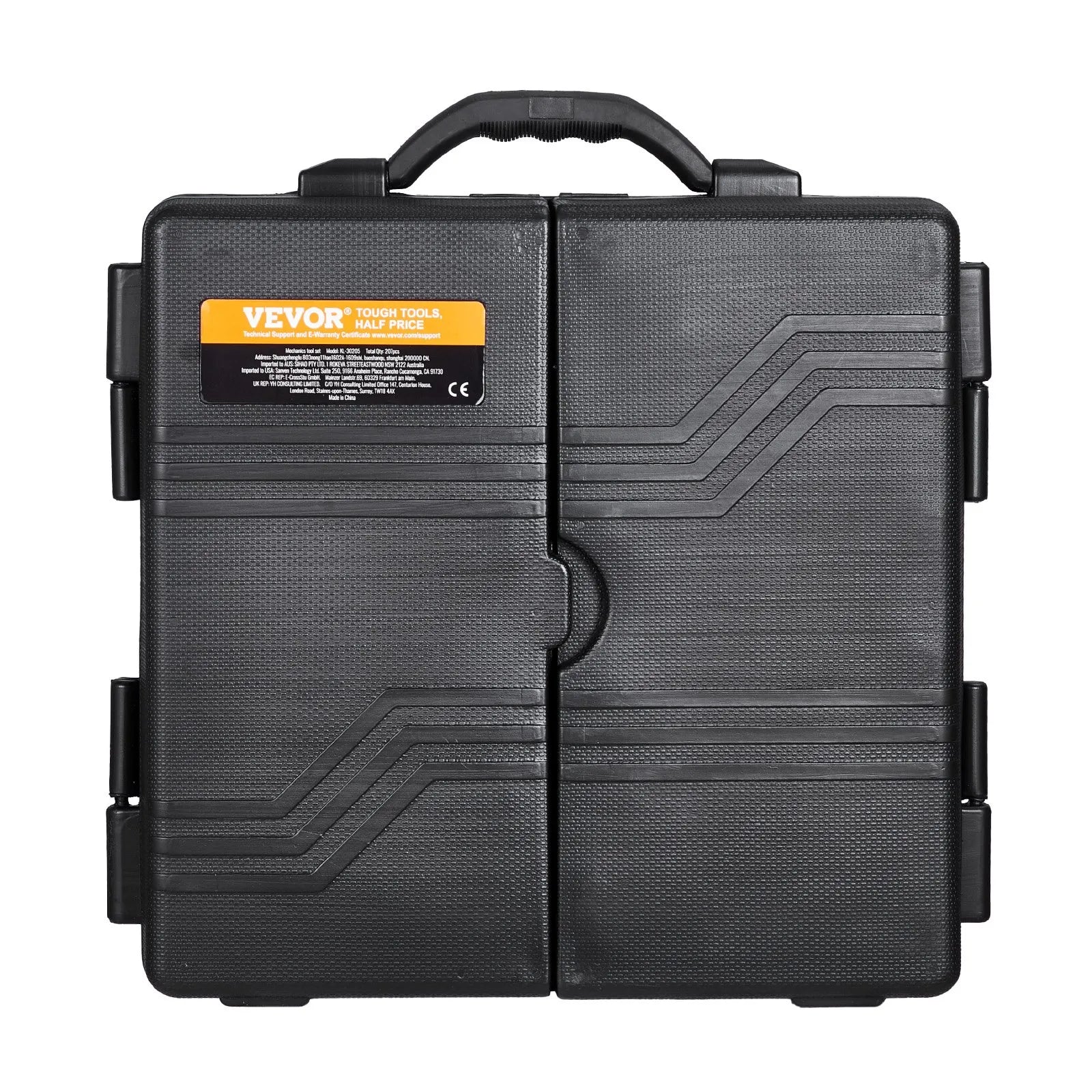 VEVOR 207-Piece Mechanics Tool Set 1/4