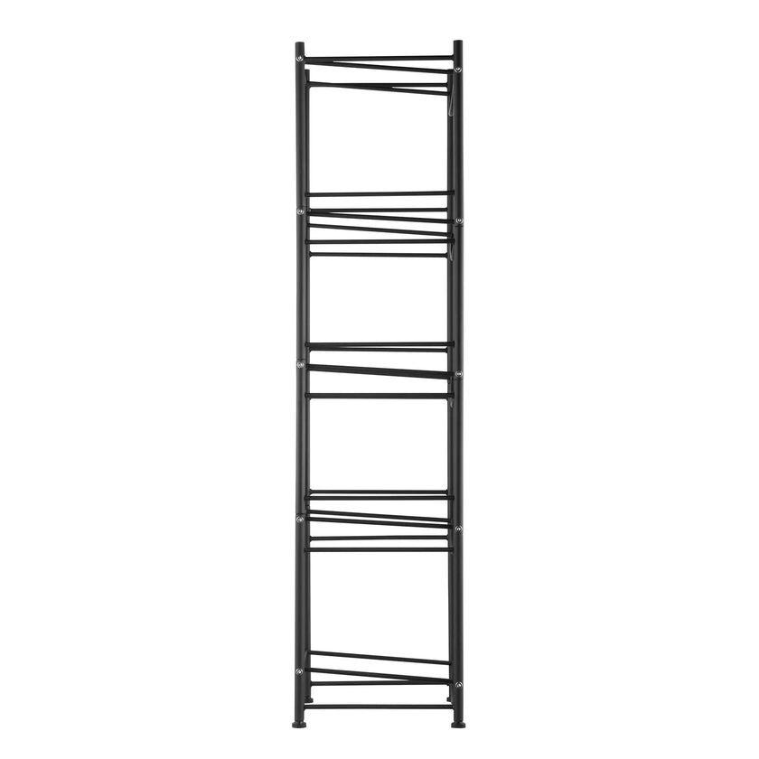 VEVOR 5 Tiers Water Jug Holder Single Row Water Bottle Rack for 5 Bottles Black