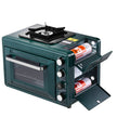 VEVOR Outdoor Oven 2-in-1 Portable Gas Camping Stove Oven Combo Adjustable Fire