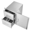 VEVOR Outdoor Kitchen Door Drawer Combo 32.5\