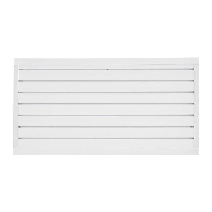 VEVOR 2 x 4 ft Slat Wall Paneling PVC White Garage Slatwall with Modular Design