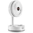 VEVOR 10 inch Foldable Rechargeable Oscillating Fan 3 in 1 Remote 9 Speeds