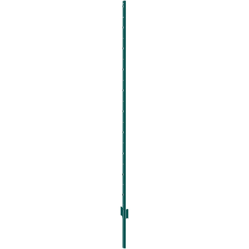 VEVOR 6 Feet Fence Post 10 Pack T-Post Heavy Duty Metal Fence Posts Green